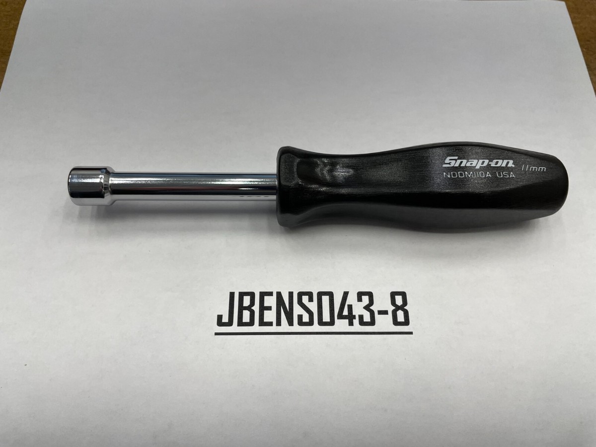 メンテナンス snap-on Snap-on Tools USA NEW 11mm Metric 6 Point Hard Handle Nut Driver