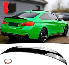 Glossy PSM Style Rear Trunk Spoiler Wing For BMW F32 Coupe 2DR 435i 428i 14-2020