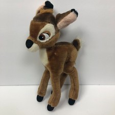 Vintage Disneyland Walt Disney's Bambi Plush Poseable Stuffed Animal Toy