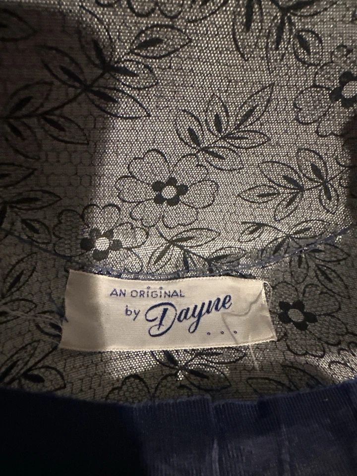 Винтажный васильковый синий таблетка шляпа с большой бант оригинал на DAYNE W YOUNGKERS коробка - Изображение 3 из 4