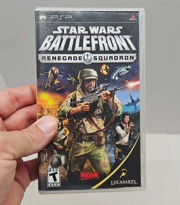 Star Wars Battlefront: Renegade Squadron PSP UMD 2007 CIB w/ Manual
