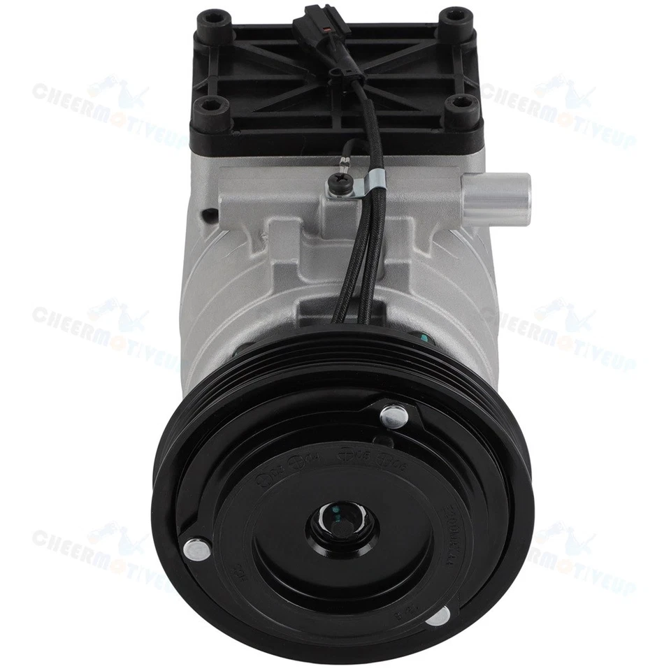 Compresor de aire acondicionado con embrague para Hyundai Elantra 1999-2000 1998-2001 Tiburon 2,0 L Foto 2 de 4