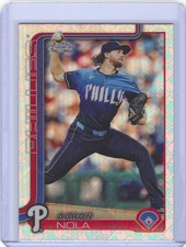 2025 Topps Chrome Logofractor Edition #286 Aaron Nola