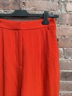 Munthe Kosmila Women’s Pants, Sz 36, Red Wide Leg — photo 3