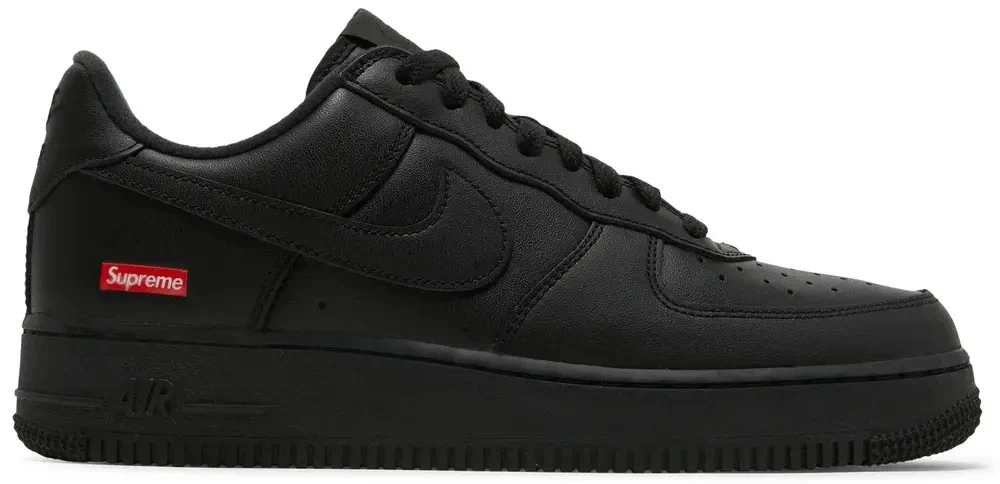 Nike Air Force 1 Low x Supreme Box Logo - Black for Sale