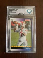 Panini 2021 Score Justin Fields Rookie RC #TB2 1991 Throwback CRDS Diamond 10