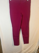 The Limited Women's Dress Pants Pink Stretch Flat Front Mid Rise Solid Travel