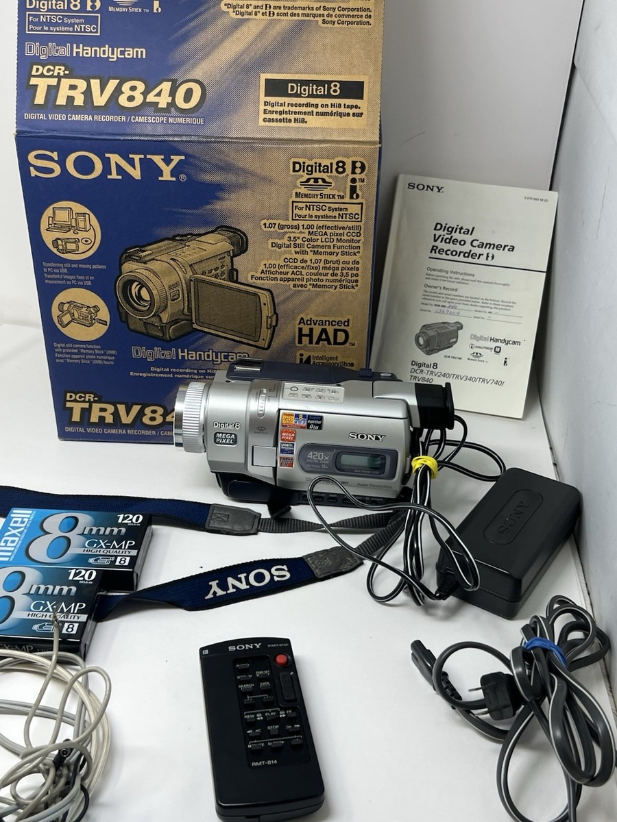 Sony Handycam DCR-TRV310 Digital8 Hi8 Camcorder Capture