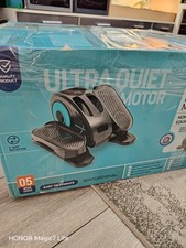 Elliptical Trainer Pedal Exerciser Machine Under Desk Stepper LCD Monitor Remote