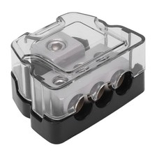 3-Wege-Stromverteilerblock Mit Masseverteiler Und Audio-Splitter 0 AWG Ein D1DP