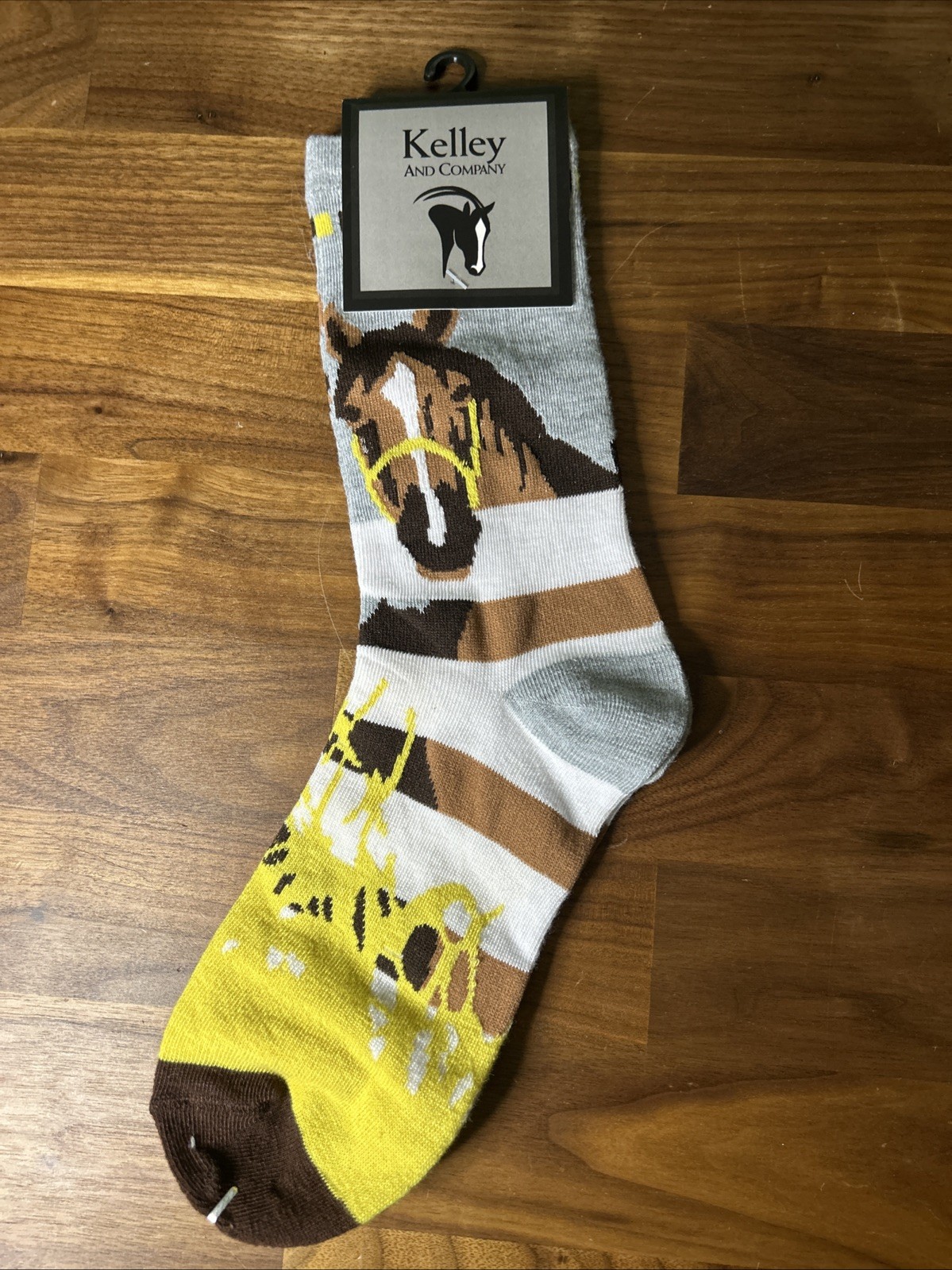 Kelley And Company Calze Cavallo Adulto Al Recinto Tg 9 11 Donna Pony NUOVE