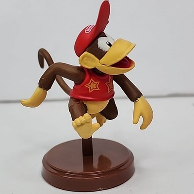 Super Mario Bros 2'' Diddy Kong Choco Egg Mini Figure Gashapon Furuta