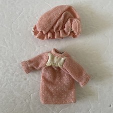 Vintage Strawberry Shortcake Doll Berry Wear Outfit Nightgown and Cap