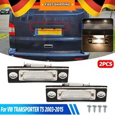 Paar Kennzeichenbeleuchtung Nummernschild Für VW Transporter Multivan V VI T5 T6