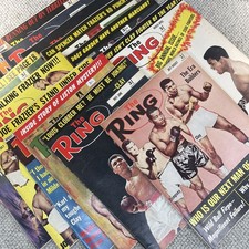 1967 The Ring Boxing Magazine FULL YEAR Bundle British Edition Muhammed Ali