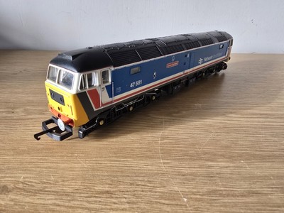 Lima Network Southeast Class 47 Diesellok ''Great Eastern'' 47581 funktionierende Beleuchtung