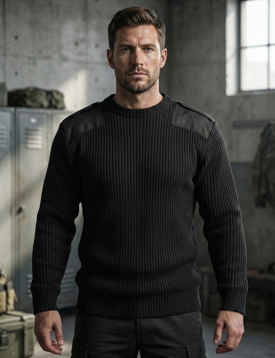 Army Military Combat Style Jumper Commando Pullover Security