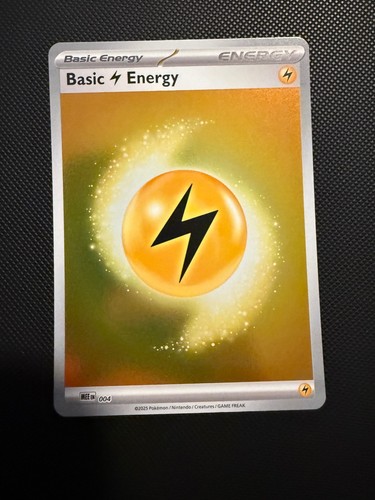 Basic Lightning Energy 004 Mega Evolution Energies Pokemon Reverse Holo NM