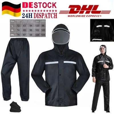 Regenanzug Regenhose Regenjacke Shoe Wind/ Waterproof Jacket and Trouser Set DHL