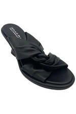Donald Pliner Women's Angelyca Nappa Slip-On Heel Sandals Black