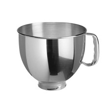 KitchenAid Stainless Steel Mixing Bowl 4.8 L 5K5THSBP One Size, Silver 
