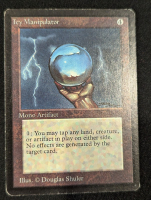 Icy Manipulator - Beta - Uncommon - LP - MTG - Magic the Gathering - Artefakt
