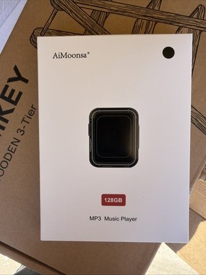 AiMoonsa 128GB MP3 Music Player with Bluetooth 5.2, Model D30