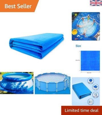 335x335CM wasserdichtes Pool Bodentuch - robuster faltbarer Bodenschutz