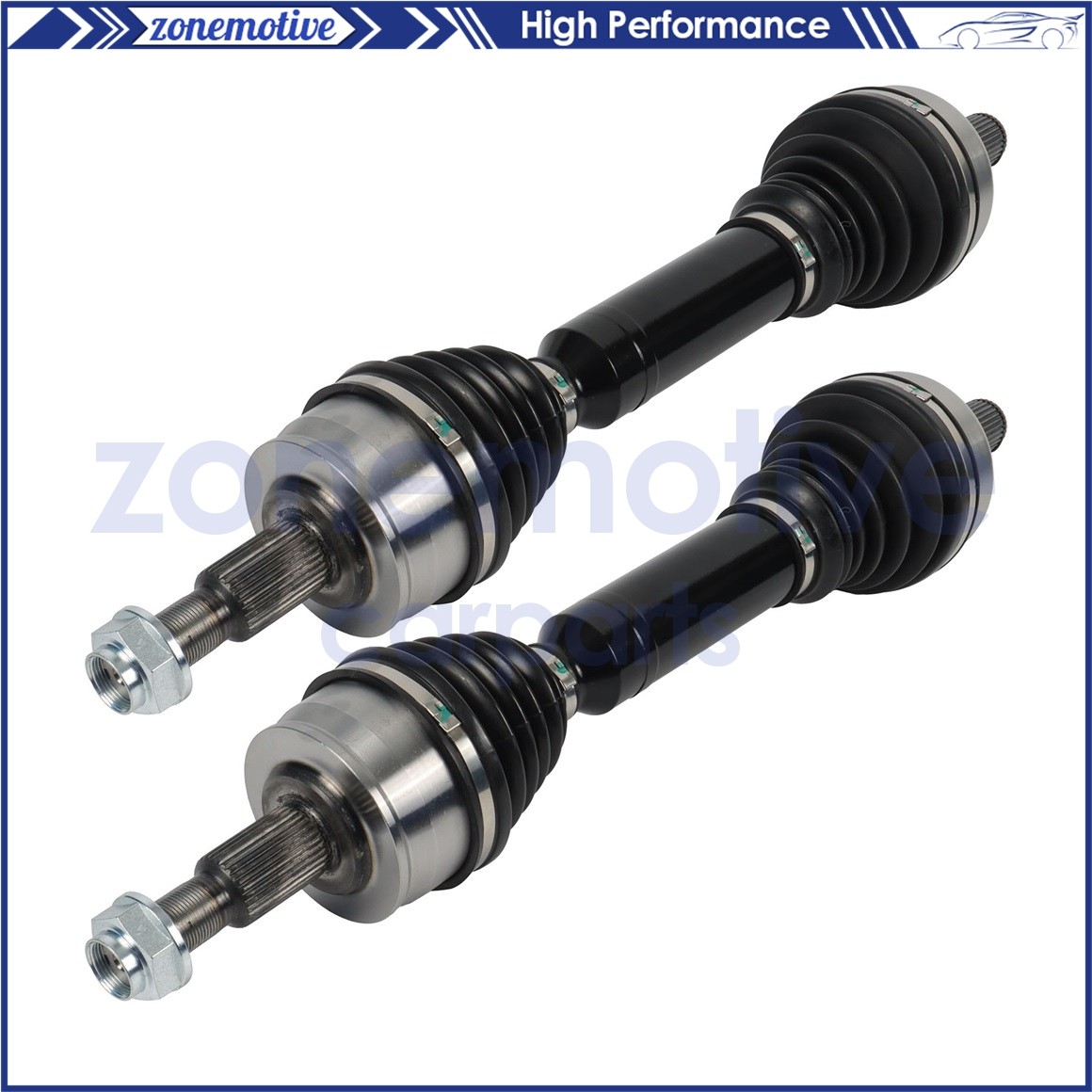 2pcs Front Left & Right CV Axle Shafts For Jeep Cherokee KL 2014-2016 AWD
