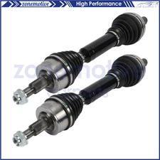 2pcs Front Left & Right CV Axle Shafts For Jeep Cherokee KL 2014-2016 AWD
