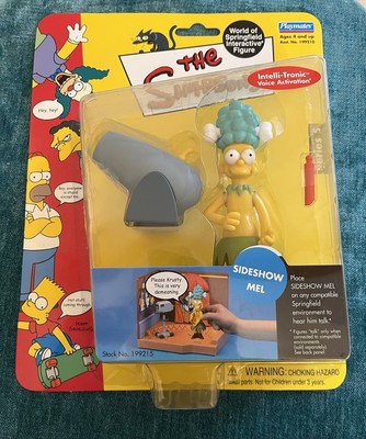 The Simpsons Playmates Figur Sideshow Mel Serie 5 Vintage OVP - neu