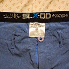 Salt Life SLX-QD Vapor Stretch Blue Chino Shorts Men's Flat Front Pockets — photo 1