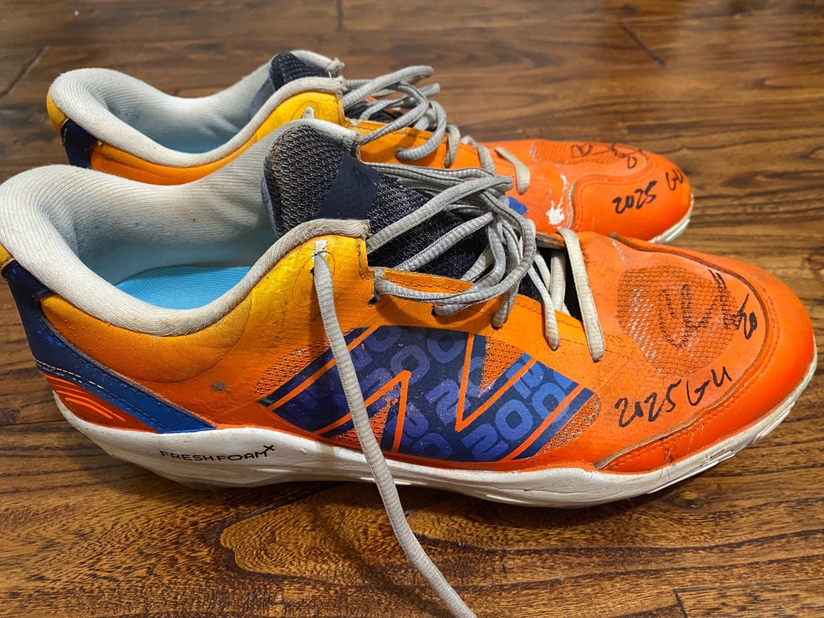 Chas McCormick 2025 Houston Astros Game Used CUSTOM Cleats AUTO