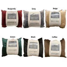 Member's Mark Dutch Velvet Decorative Pillows, 22" x 22", 2pk