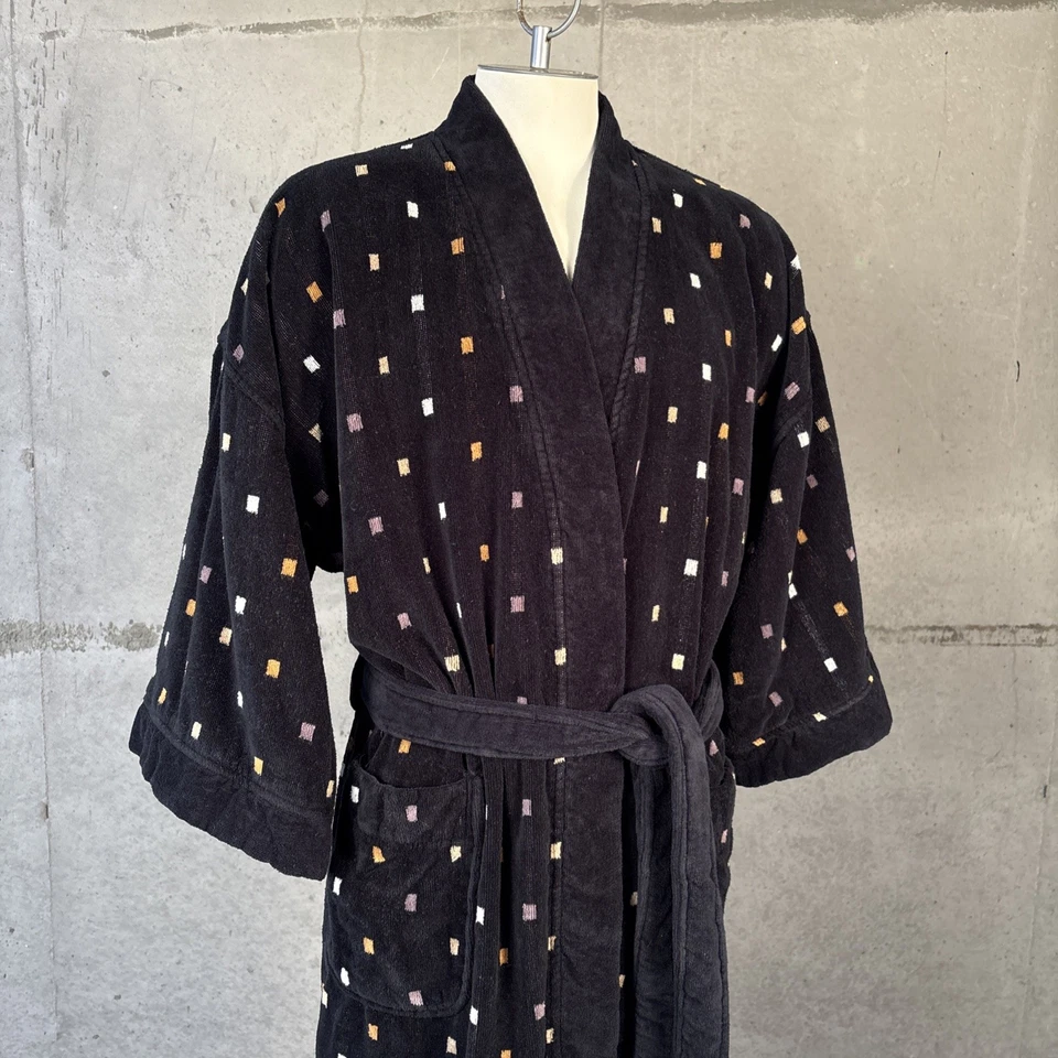 Ropa de dormir Izod para hombre bata de baño de felpa de peso pesado Foto 2 de 4