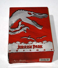 Jurassic Park Trilogy DVD, 2001, 4-Disc Set Complete w/ Slip Case