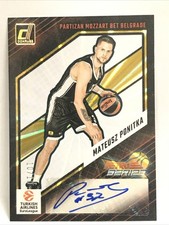 2023-24 DONRUSS EUROLEAGUE BASKETBALL RETRO Mateusz Ponitka AUTO GOLD #10/10