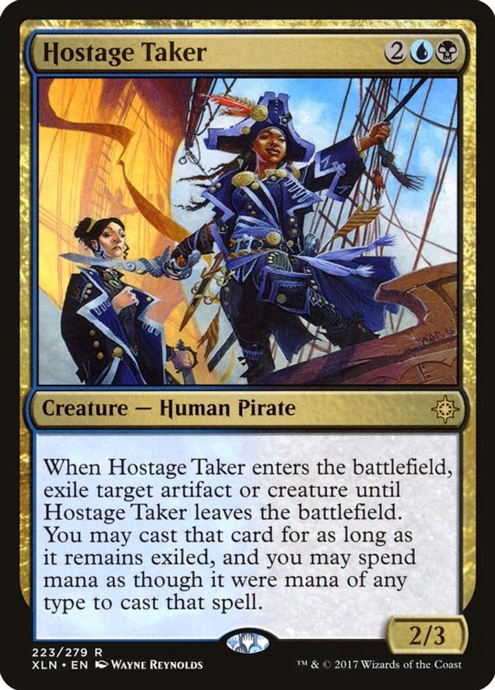2017 Magic: The Gathering: Ixalan - Hostage Taker (#223, R, Lightly Played)