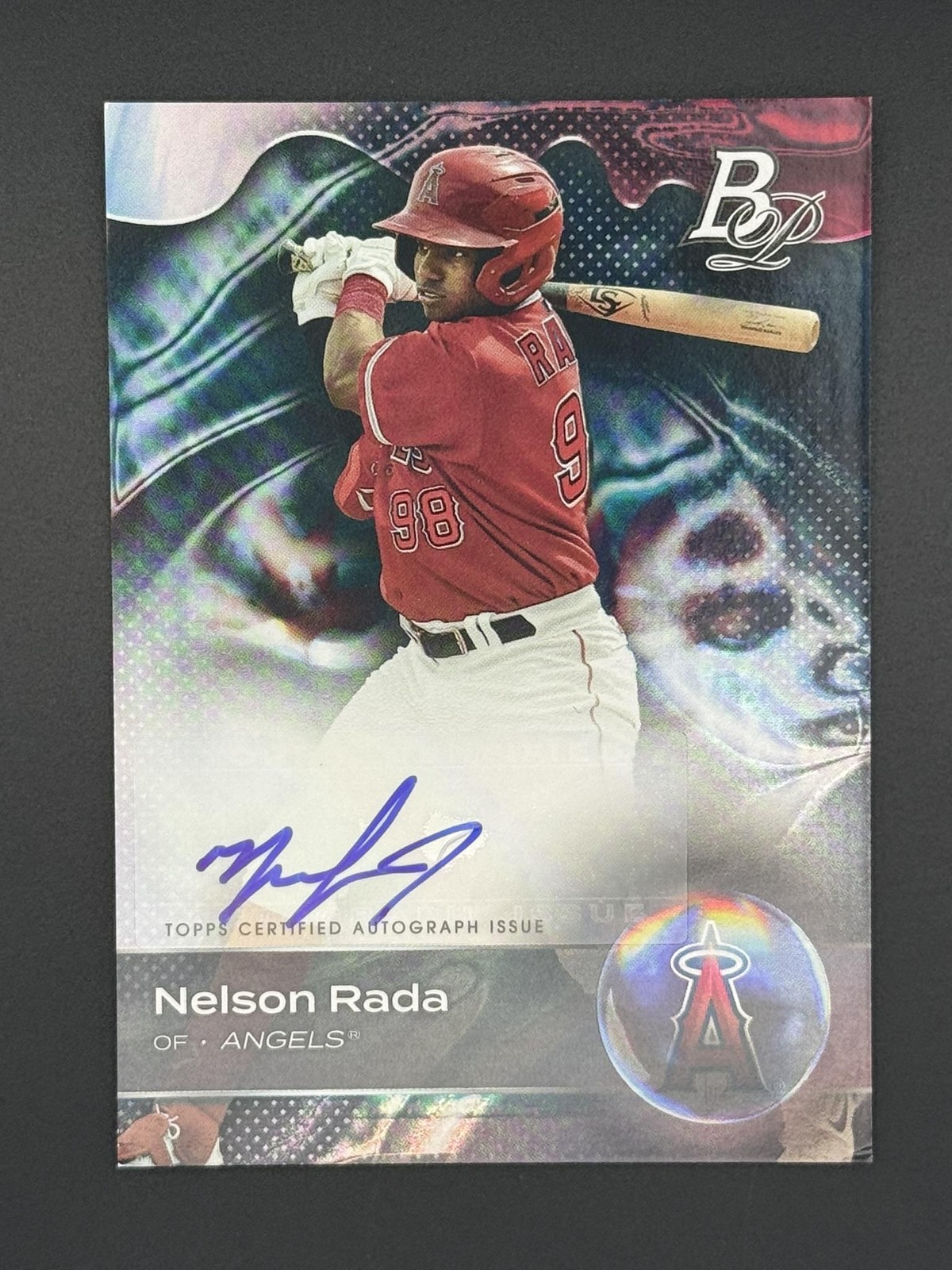 2023 Bowman Platinum Top Prospect Autographs Nelson Rada AU #TOP-40