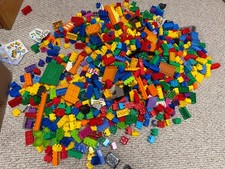 Huge Bulk Lot 24 lbs MEGA BLOKS Building Blocks Bricks Pieces People