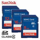 SanDisk 2GB 4GB 8GB 16GB 32GB SD Card SDHC Standard Class 4 Ultra High Speed