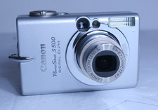 Canon PowerShot Digital ELPH S400 4.0MP Digital Camera - For Repair or Parts