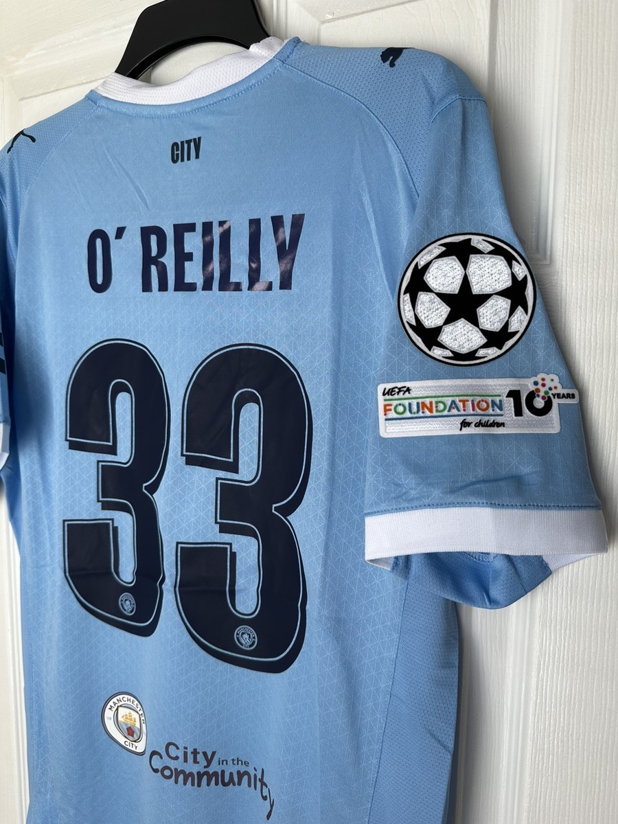 O'REILLY #33 Manchester City 25/26 Home Champions League Jersey