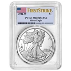 2022-W Proof $1 American Silver Eagle PCGS PR69DCAM FS Flag Label