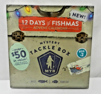 12 Days of Fishmas Christmas Advent Calendar Tackle Box Bass Panfish #2 NWT NEW | eBay 12 Days of Fishmas Christmas Advent Calendar Tackle Box Bass Panfish #2 NWT NEW | eBay