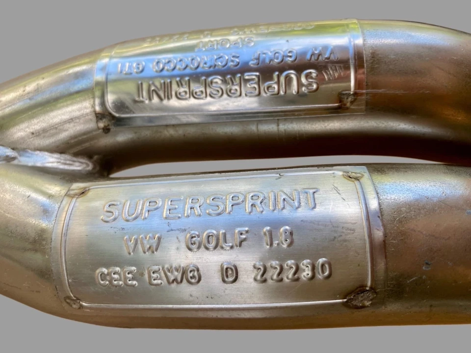 COLLETTORI SCARICO INOX 4-2-1 SUPERSPRINT VW GOLF MK1 GTI SCIROCCO 1.5 1.6 1.8 - Immagine 4 di 4