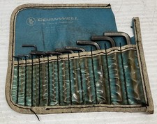 Cornwell 12 Pc. Allen Hex Wrench Set W Pouch