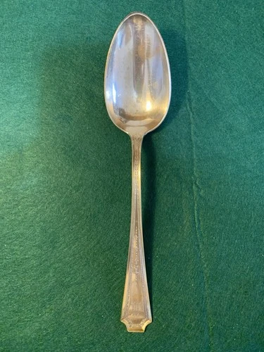 9 Gorham Fairfax Sterling Silver Teaspoons 5⅜” Monogram M Vintage Lot