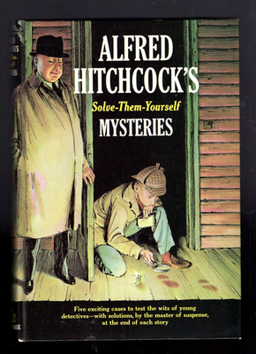 ALFRED HITCHCOCK'S SOLVE THEM YOURSELF MYSTERIES HCDJ VINTAGE MYSTERY BOOK 1963