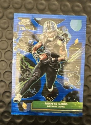 2025 Topps Cosmic Jahmyr Gibbs Blue /99